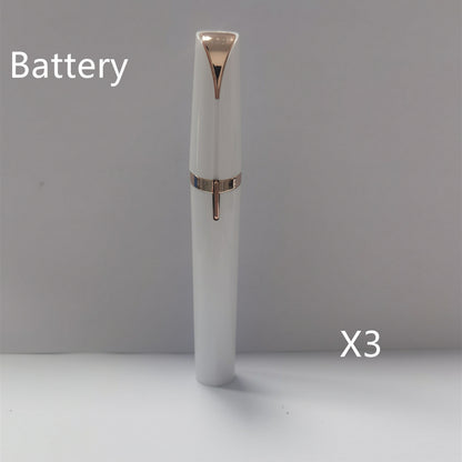 Mini Electric Eyebrow and Hair Remover with LED Light