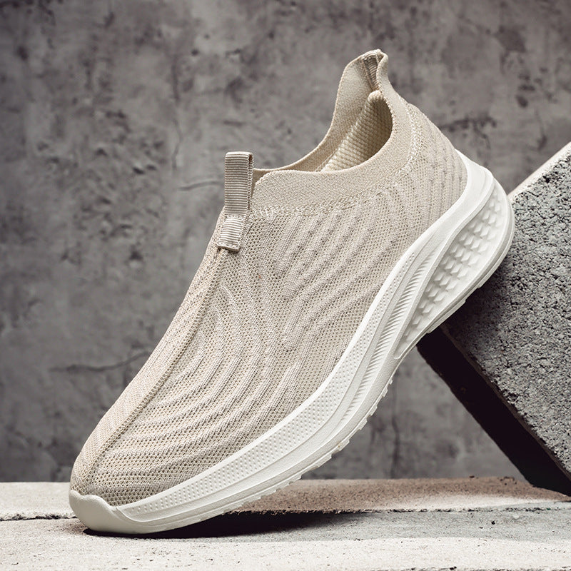 Casual And Lightweight Soft Sole Shoes Couple Slip-on Lofter