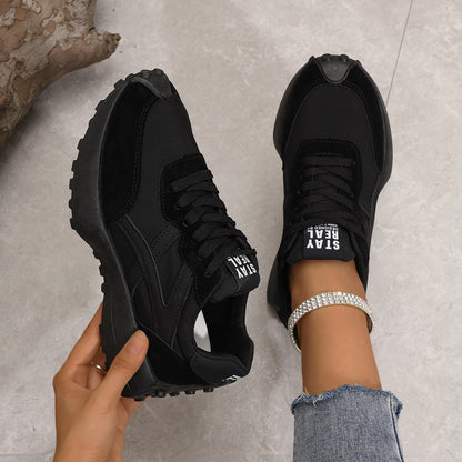 All-matching And Lightweight Mesh Sports Female Flat Shoes