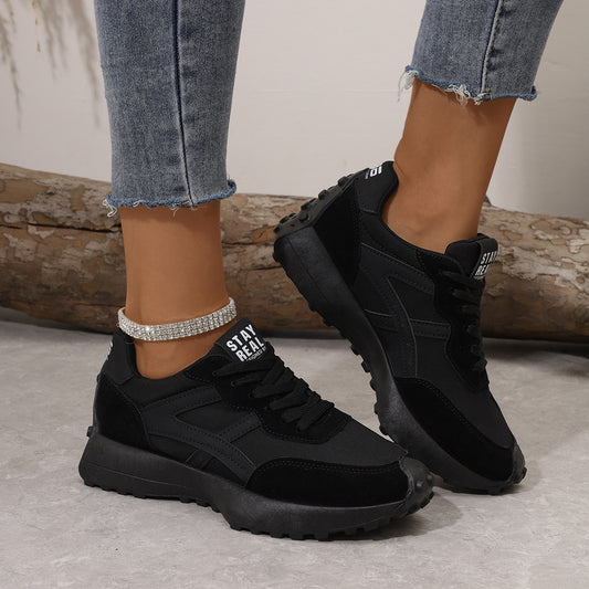 All-matching And Lightweight Mesh Sports Female Flat Shoes