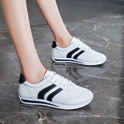 Casual Lace Up Soft Bottom Wild Sneaker