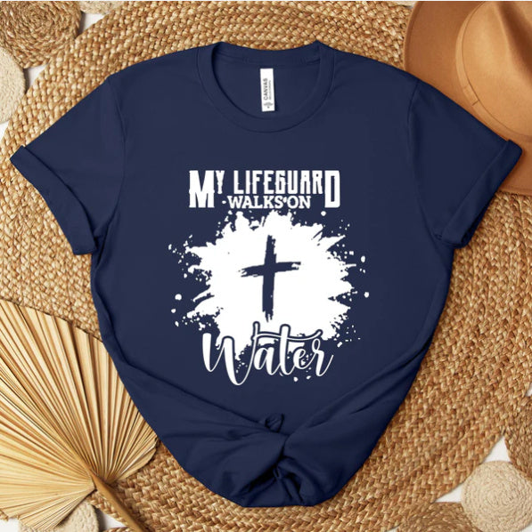 My Lifeguard Walks On Water Premium T-shirt