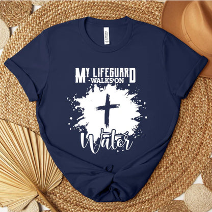 My Lifeguard Walks On Water Premium T-shirt