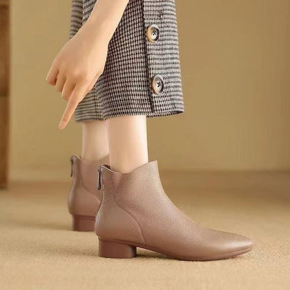 Women's Thick Bottom Vintage Mid-calf Soft Bottom