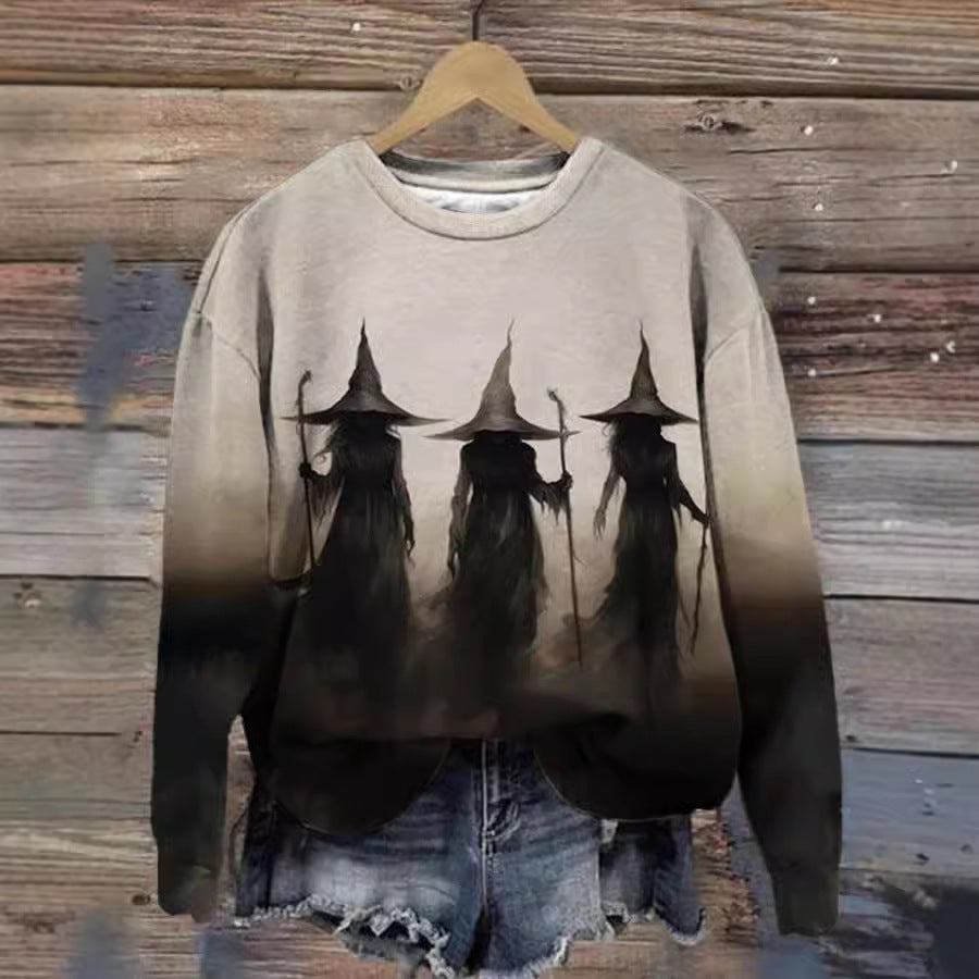 Halloween Horror Funny Women's Sweater