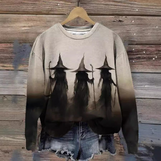 Halloween Horror Funny Women's Sweater
