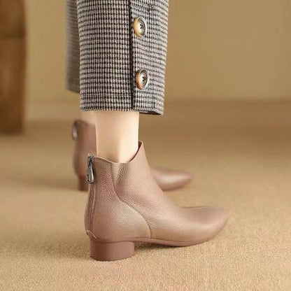 Women's Thick Bottom Vintage Mid-calf Soft Bottom