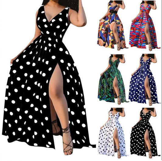 Sexy Dresses Plus Size Forked Club Dresses