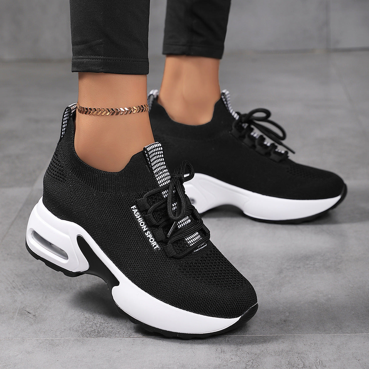 Fly-knit Women's Mesh Casual Shoes